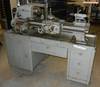 Logan 825 manual lathe with cabinet 10 5 swing over bed 24 between centers 12 spindle speeds 30 to 1...