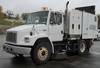 2003 Freightliner FL70 truck with Schwarze M6000 sweeper 271,141 miles on odometer 2,929 hours on me...