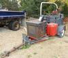 1999 Cimline 105DMA tar melter/applicator Isuzu three cylinder diesel engine Beckett burner Heated h...