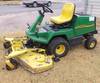 John Deere F725 lawn mower 927 hours on meter 54 cut Kawasaki two cylinder four cycle gas engine Wat...