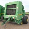 2007 John Deere 568 round baler Approx 2600 bales on counter Mega wide pickup Twine tie and net wrap...