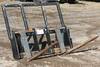 Bush Hog FL200 forklift pallet forks Quick attach 4 x 41 5 forks 22 H Adjustable Frame with guard 54...