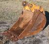 2003 Woods 100235118 backhoe bucket 17 W Four tooth Shank HEAK230 Pivot bushing No 1001947 Curl bush...