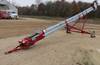 KSI 1208 32 32 belt conveyor 12 W blet 8 tube Manual height adjust Electric motor ST175/80R13 tires ...