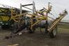 Marflex 90 pull type sprayer 1,000 gallon fiberglass tank 90 W boom Hydraulic boom fold 20 nozzle sp...