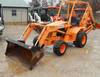 2007 Almand TLB425ESL compact backhoe 1,765 hours on meter Three cylinder diesel engine 56 W loader ...