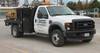 2008 Ford F550 XL Super Duty flatbed service truck 41,206 actual miles 6 4L V8 OHV 32V turbo diesel ...
