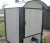 Heat Source 1 stainless outdoor wood burning furnace 69 x 52 x 92 Ranc electric temperature control ...