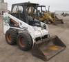 1997 Bobcat 753 skid steer 3,588 hours on meter Four cylinder diesel engine Foot and hand controls A...