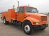 1994 International 4700 utility truck 403,427 miles on odometer 114 hours on replaced meter Internat...