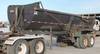 1998 Travis barrel end dump trailer 26 L x 102 W Single four stage ram Air operated end gate Roll ov...