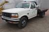 1995 Ford F350 XL flatbed pickup truck 95,906 actual miles 7 3L V8 OHV 16V turbo diesel engine Autom...
