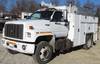 1996 Chevrolet Kodiak service truck with Maintainer 3220 service crane 289,322 miles on odometer 12,...