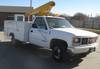 1991 GMC Sierra 3500 SL utility bucket truck 91,784 miles on odometer 5 7L V8 OHV 16V gas engine Aut...