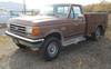 1990 Ford F250 XLT Lariat utility truck 96,009 miles on odometer 5 8L V8 OHV 16V gas engine Five spe...