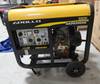 Apollo AED6500XE generator 418cc single cylinder diesel engine 10 HP Electric start 6,300 starting w...