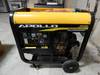 Apollo AED6500WF welder generator 418cc single cylinder diesel engine 10 HP 120/240V 50 180 amp weld...