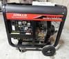 Apollo AED6500WF welder generator 26 hours on meter 186F 414cc single cylinder diesel engine 10 HP 1...