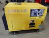Apollo AED6500S generator 2 1 hours on meter 418cc single cylinder diesel engine 10 HP Electric star...