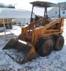 1979 Case 1830 skid steer Continental four cylinder gas engine Hydrostatic transmission Canopy with ...