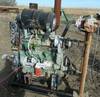 John Deere 4045T four cylinder diesel engine Used for irrigation Twin disc clutch Unknown operating ...