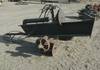 Hydraulic log splitter Single axle 24 ram cylinder 8 x 14 I frame One wheel and tire missing Great B...