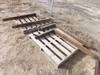 4 forklift forks 48 L x 4 W x 2 3/8 thick 24 H from heel to center of eye Bent 7090 S Old Highway 8...
