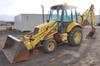 New Holland 675E backhoe 5,002 hours on meter New Holland diesel engine Four speed shuttle shift tra...