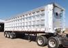 2000 Mack end dump trailer 37 3 L x 8 5 W x 12 5 H 8 H sidewalls Rollover tarp Damaged Air operated ...