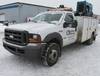2005 Ford F550 service truck 87,509 miles on odometer 6 0L V8 OHV 32V turbo diesel engine Automatic ...