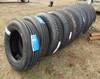 10 semi tires 2 Samson 285/75R24 5 GL283A steer tires 8 285/75R24 5 rear tires Re caps Unused Circ...