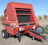 1990 Case IH 8460 round baler 540 PTO 5 x 6 bale capacity Twine tie Optional gathering wheels Electr...