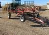 H amp S Deluxe bi fold rake 5 30x12 front tires 6 30 15 rear tires Manual included Some bearings nee...