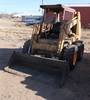 1988 Case 1845C skid steer 3,211 hours on meter Case 4 390 239 C I D four cylinder diesel engine 60 ...