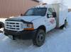 2000 Ford F550 utility truck 114,864 miles on odometer 7 3L V8 OHV 16V turbo diesel engine Five spee...