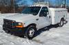 2001 Ford F350 Super Duty utility truck 313,174 miles on odometer 6 8L V10 SOHC 20V gas engine Autom...