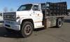 1986 Chevrolet Kodiak flatbed truck 81,569 miles on odometer 5,493 hours on meter 5 7L V8 gas engine...