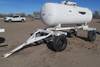 Anhydrous tank and running gear 1,000 gallon capacity Pin hitch 11L 15SL tires Data plate unreadable...