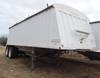 1998 Dakota single hopper grain trailer 28 L Tarp Side chutes Divider 2 hopper gates Spring suspensi...