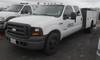 2007 Ford F350 Super Duty XLT Crew Cab service truck 188,672 actual miles 6 0L V8 OHV 32V turbo dies...