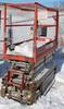 2006 Skyjack SJ111 3219 electric scissor lift 459 hours on meter 19 platform height 24V 550 lbs max ...