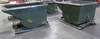 2 Jesco 211331 dumpsters One cubic yard capacity 6,000 lbs maximum capacity 36 W mouth Self dumping...