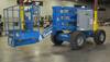 1986 Genie Z45/22 articulating boom lift 2,905 hours on meter Ford LRG 423 four cylinder dual fuel e...