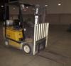 Yale GLP0AFNUAV078 forklift 3,617 hours on meter Four cylinder LP engine OROPS 3,000 lbs maximum lif...