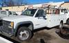 2001 Chevrolet 3500 HD utility truck 62,626 miles on odometer 6 5L V8 OHV 16V turbo diesel engine Au...