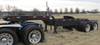 1980 shop built heavy haul jeep trailer 24 overall length 102 L neck Sliding fifth wheel plate 84 ad...