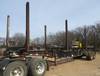 2000 Sun Manufacturing, Inc 4 Bolster Sun Lite log trailer 40 L x 8 W Spring suspension Air brakes 1...