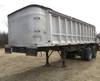 1988 Ravens aluminum end dump bed 26 5 L x 96 W 60 H sides Hydraulic dump Rollover tarp Spring suspe...