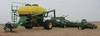 1997 John Deere 1850 air seeder with John Deere 1900 air cart 1850 air seeder 42 W 3 sections No til...