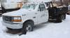 1994 Ford F350 XL flatbed pickup truck 126,607 miles on odometer 7 3L V8 OHV 16V diesel engine Autom...